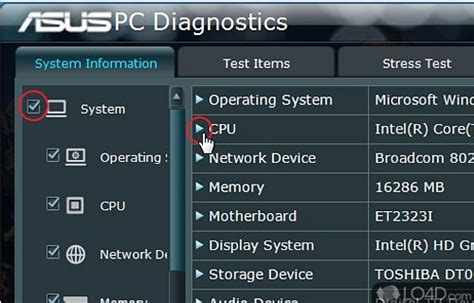 asus hard drive tester|asus system diagnosis results.